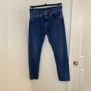 LEVI'S 502 Men"s Medium Wash Blue Jeans 32 X 32 - EUC